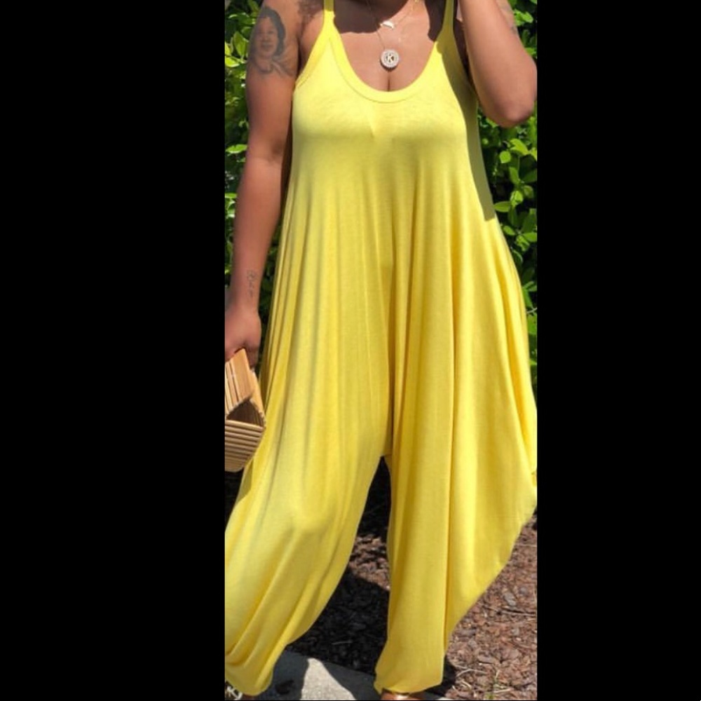 Yellow Harem jumper